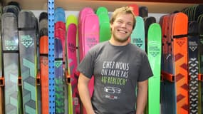 Thomas Rouault a créé Snowleader il y a dix ans, dans un garage du Grand Bornand.