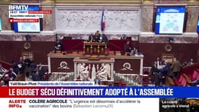 Le budget de la Sécurité sociale définitivement adopté par l'Assemblée nationale