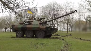 L'AMX-10RC vient d'arriver en Ukraine