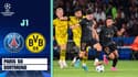 Paris SG - Dortmund : Vitinha trouve le poteau de Kobel (0-0)