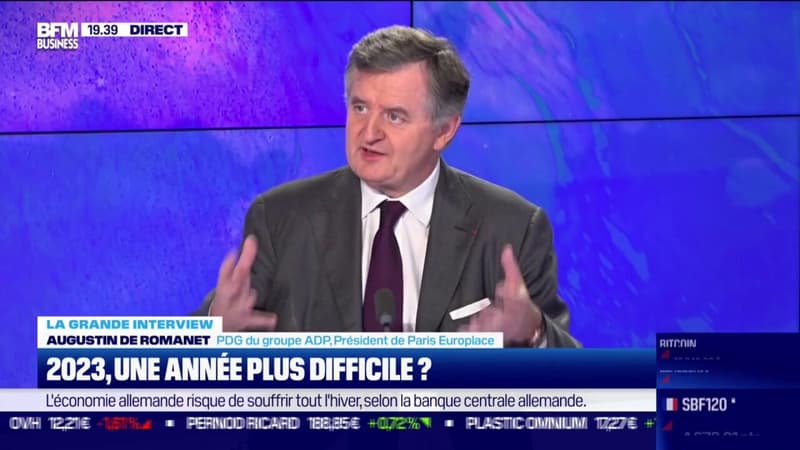 A.de Romanet (ADP): : Si le trafic aérien devait décroître, ça ne serait pas une tragédie