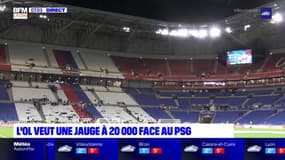 OL-PSG: le club demande une jauge de 20.000 spectateurs