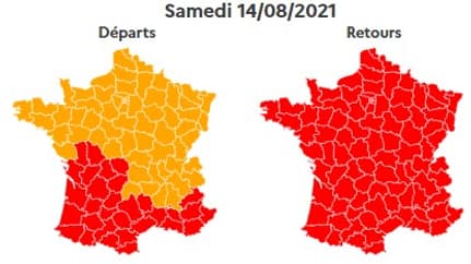 La journée de samedi sera la plus difficile sur les routes, notamment dans le sens des retours. La journée de samedi sera la plus difficile sur les routes, notamment dans le sens des retours.