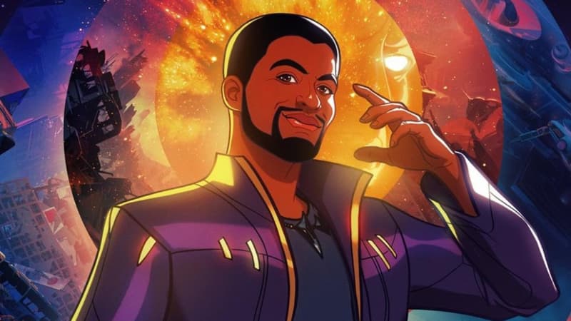 Le personnage de T'Challa, doublé par Chadwick Boseman dans la série "What If"