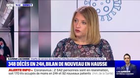 Karine Lacombe: "Je ne pense pas qu'on aura une deuxième vague de l'intensité de ce qu'on a vécu en mars-avril"