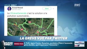 #Magnien, la chronique des réseaux sociaux : La grève vue par Twitter - 06/12