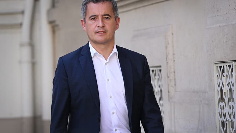 Le ministre de l'Intérieur Gérald Darmanin le 9 octobre 2023 