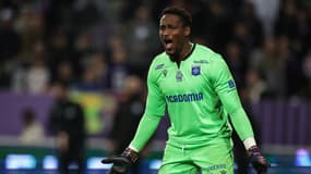 Donovan Léon lors d'Auxerre-PSG, le 06/12/2024