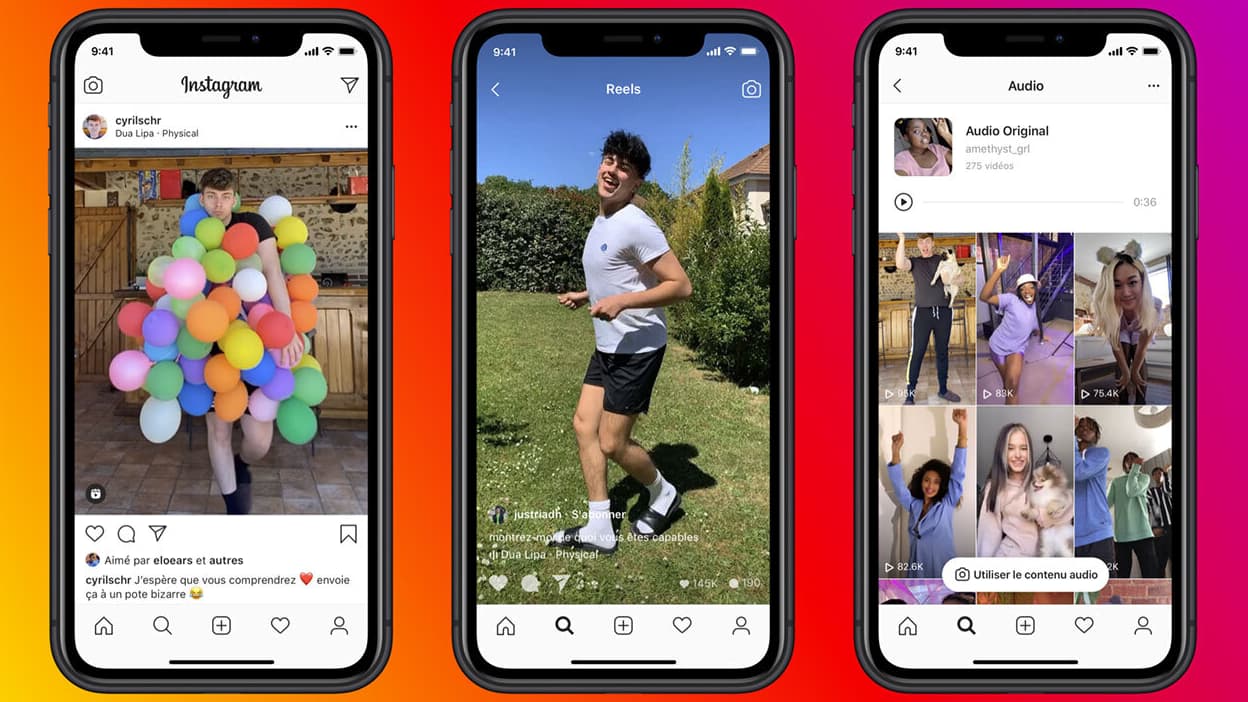 Instagram Lance La Fonction Reels Son Clone De Tik Tok