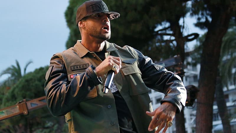 Le rappeur Booba 