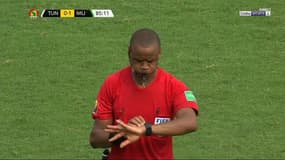 Janny Sikazwe, arbitre de Tunisie-Mali à la CAN 2022, le 12 janvier 2022