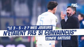 OM 3-0 OL : "L'impression que mes joueurs n'étaient pas si convaincus (par le 3-5-2)" savoure Gattuso