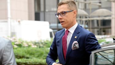 Alexander Stubb, le Premier ministre finlandais, lors du dernier sommet européen à Bruxelles.