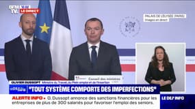 Olivier Dussopt au sujet de la mobilisation: "Tout n'est pas acceptable"