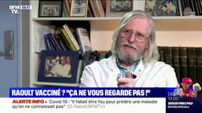"Ça ne vous regarde pas": le Pr Raoult refuse de dire s'il s'est fait vacciner contre le Covid-19