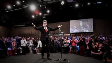 Jean-Luc Mélenchon, le 13 mai 2017