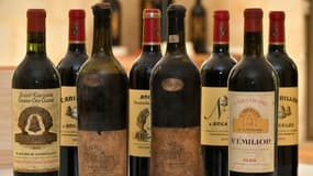 Sélection de grands crus de Bordeaux. (Photo d'illustration)