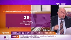 L’info éco/conso du jour d’Emmanuel Lechypre : Ces salariés qui se plaignent du matériel informatique - 25/01