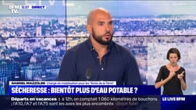 Gabriel Mazzolini (Amis de la Terre): "On perd 1/5 de notre eau potable, à cause des conditions des infrastructures"