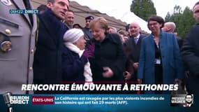 "Chancelière, Allemagne": la bourde d'une centenaire avec Angela Merkel... confondue avec Brigitte Macron