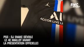 PSG : DJ Snake dévoile le 4e maillot (avant la présentation officielle)