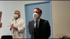 Les images d'Emmanuel Macron avec le Pr Didier Raoult à Marseille