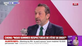 Sébastien Chenu (RN): "Jordan Bardella se prépare pour être Premier ministre de Marine Le Pen"