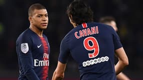 Mbappé et Cavani.