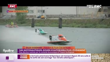 Les 24h motonautiques de Rouen annulés au nom de l'urgence climatique: raisonnable ou exagéré?
