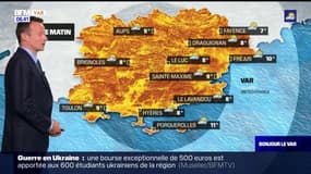 Météo Var: un vendredi nuageux, jusqu'à 15°C attendus à Toulon