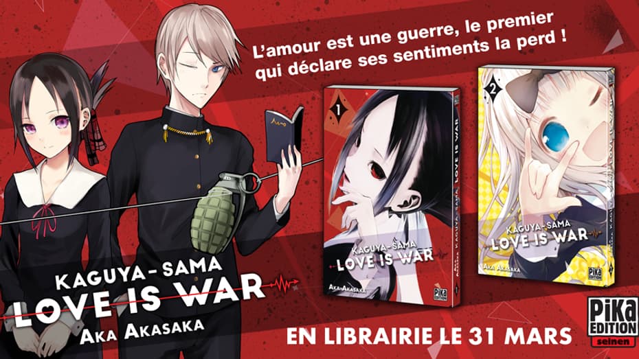 "Kaguya-sama", le manga phénomène d'Aka Akasaka "Kaguya-sama", le manga phénomène d'Aka Akasaka