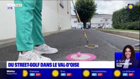 Val-d'Oise: on joue au street-golf à Deuil-la-Barre