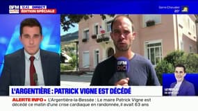 Mort de Patrick Vigne: beaucoup d'émotion à L'Argentière-la-Bessée