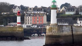 Le port de l'île de Groix, dans le Morbihan, le 21 février 2023 (illustration)