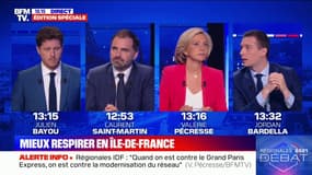 Régionales en Île-de-France: Jordan Bardella reproche à Valérie Pécresse de trop souvent lui couper la parole