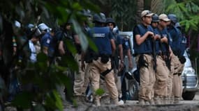Opération policière anti-jihadistes, le 15 mars 2017 à Chittagong au Bangladesh