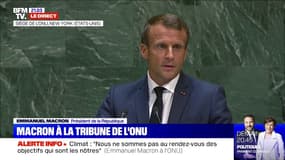 Macron à l'ONU: "Au Sahel, l'engagement de la France est constant et réaffirmé"