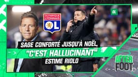 OL : Sage conforté jusqu'à Noël, Riolo trouve ça "hallucinant"