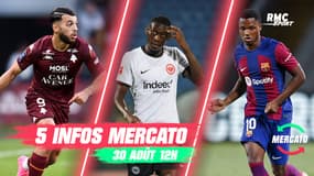 Kolo Muani, Mikautadze, Ansu Fati… Les 5 infos mercato du 30 août 2023 à 12h