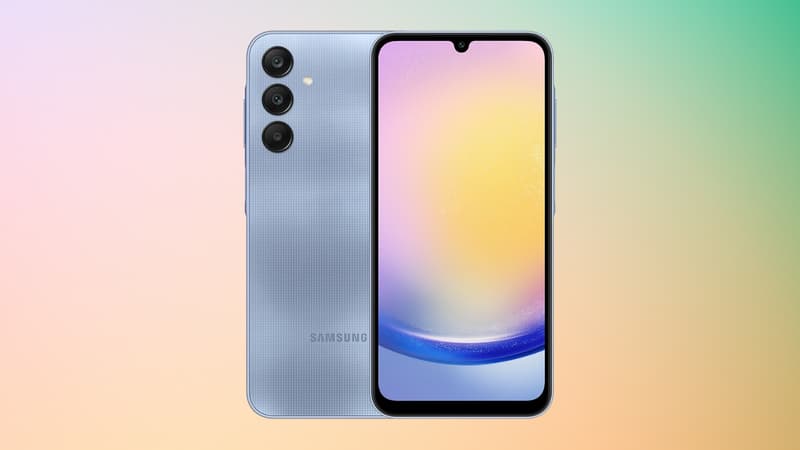 Le Galaxy A25 est à petit prix chez Samsung, mais il vous offre le maximum
