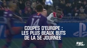 Coupes d'Europe : Cornet, Robben, Nani... Les plus beaux buts de la 5e journée 