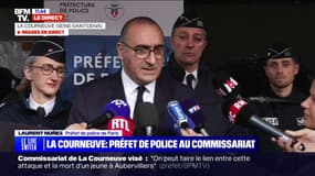 Attaque du commissariat de La Courneuve: neuf personnes interpellées sur la cinquantaine d'assaillants, assure Laurent Nuñez