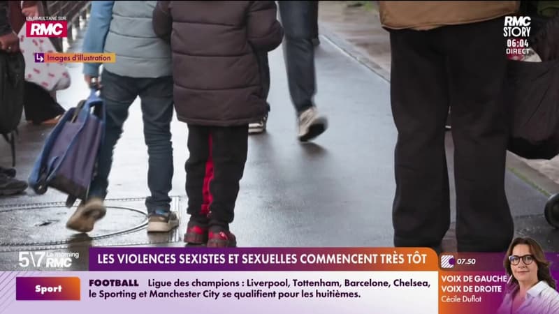 Les violences sexistes et sexuelles commencent très tôt