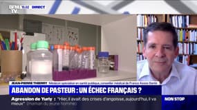 Jean-Pierre Thierry, médecin spécialisé sur le vaccin Pasteur: "L'institut Pasteur apporte une technologie en amont qui est développée par ses partenaires industriels"