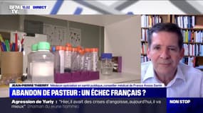 Jean-Pierre Thierry, médecin spécialisé sur le vaccin Pasteur: "L'institut Pasteur apporte une technologie en amont qui est développée par ses partenaires industriels"