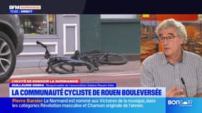 Cycliste morte percutée à Rouen: une situation "difficile à vivre" pour les usagers rouennais