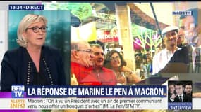 Ruth Elkrief reçoit Marine Le Pen