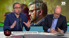 3.000 euros, une paie de "creva	rd"? "On ne peut pas dire que Mélenchon le pense"