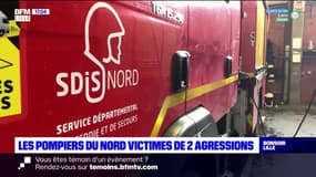 Nord: deux équipes de sapeurs-pompiers victimes jeudi de deux agressions 