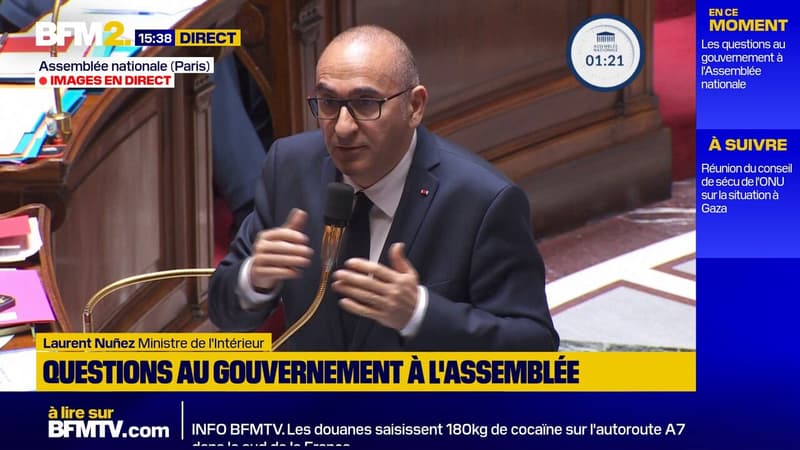 Tirs et insultes racistes en Haute-Loire : "Évidemment qu'il va y avoir des poursuites", affirme Laurent Nuñez